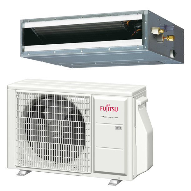 Fujitsu ARXG14KLLAP + AOYG14KBTB satellite model set R32 (4300-5000W ...